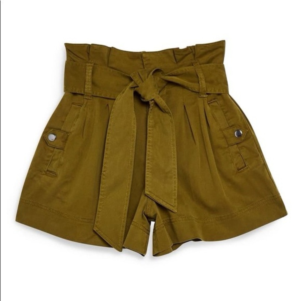 Topshop Utility Paperbag Shorts